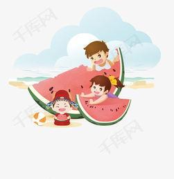 吃瓜娱乐素材图片高清版